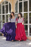 Elegant Star Georgette Lehenga Kurti Set – Fusion of Grace & Glamour - ETHNICDEAL