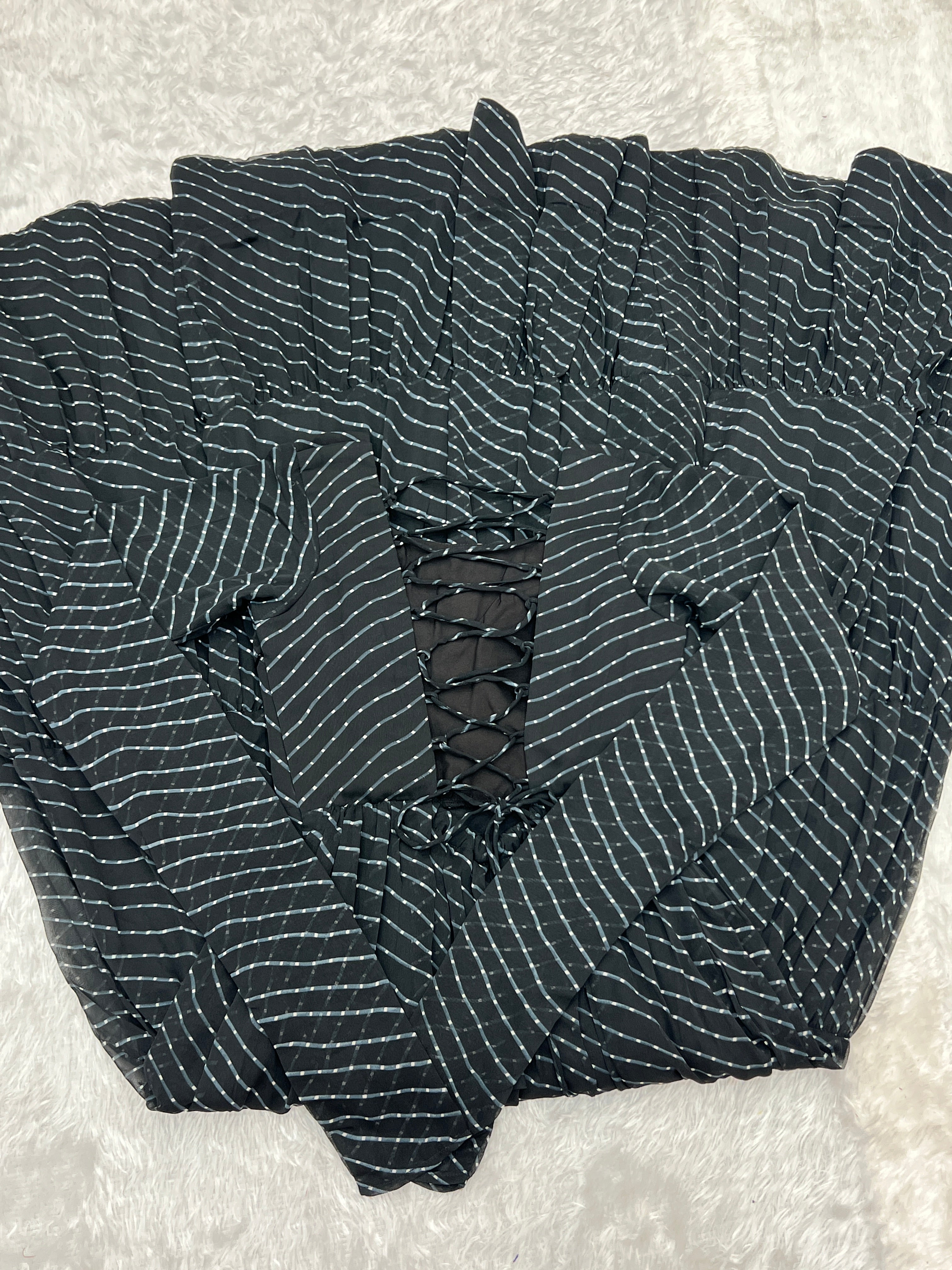 Arresting Navratri Wear Fully Stitched Designer Gown - Ethnicwish