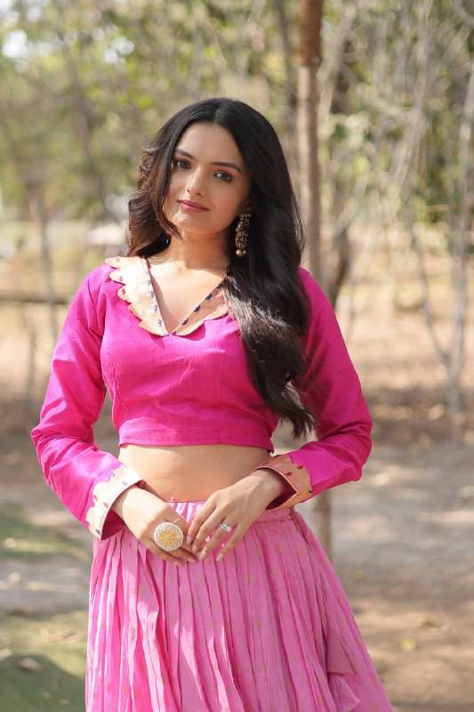 Chic Viscose Jacquard Zari Border Worked Fully Stitched Lehenga Choli - Ethnicwish