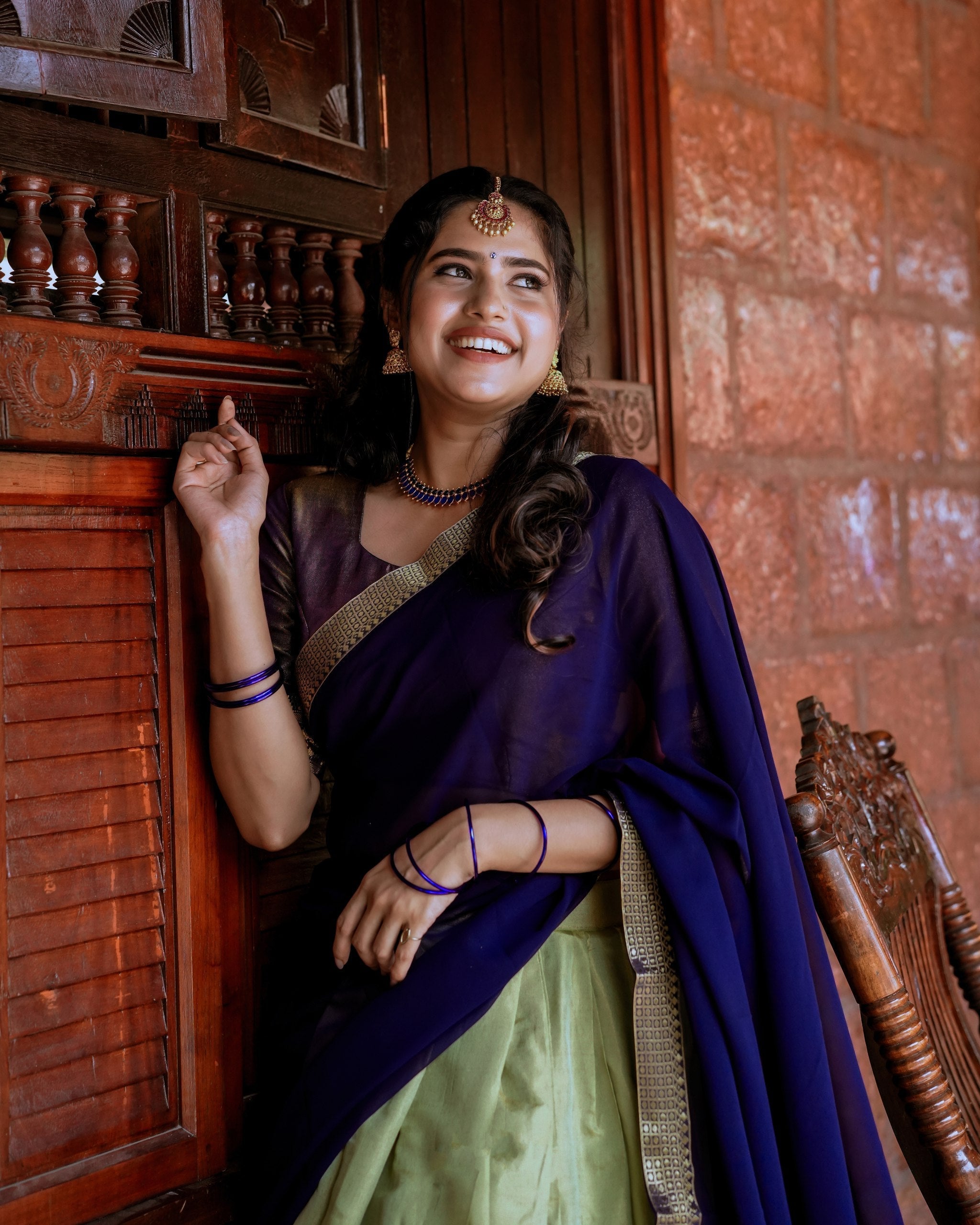 Stunning Pista Green Kanchipuram Silk Zari Weaving Worked Lehenga Choli - ETHNICDEAL