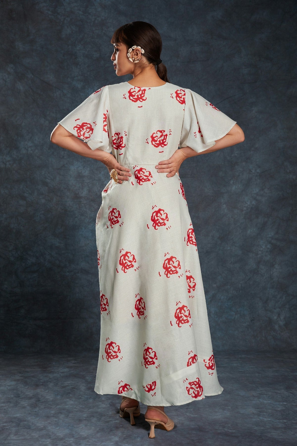 Cream Printed Linen Co-Ord Set – Effortless Elegance - ETHNICDEAL