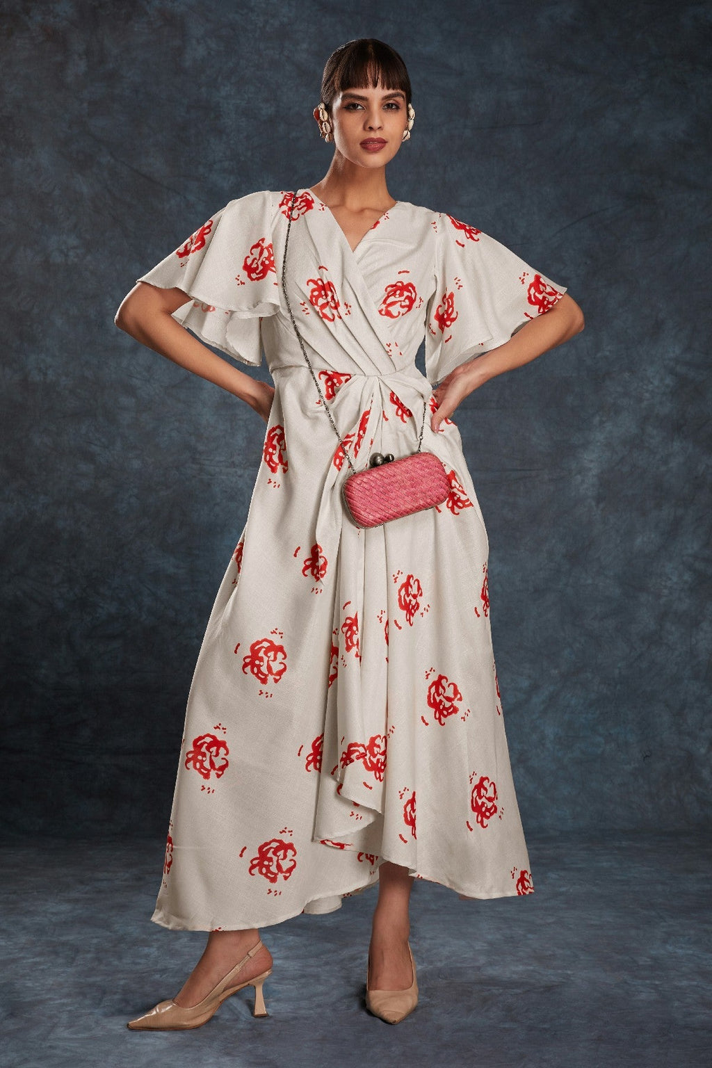 Cream Printed Linen Co-Ord Set – Effortless Elegance - ETHNICDEAL